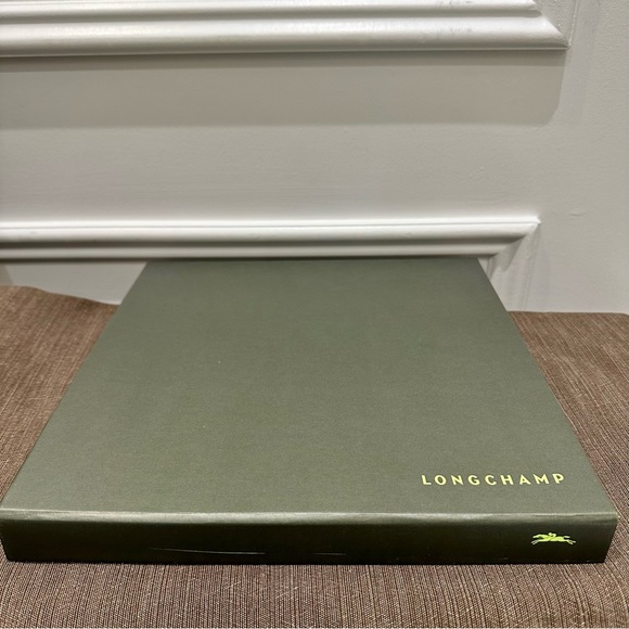 Authentic Longchamp gift box for scarf with matching gift bag and ribbon - Picture 3 of 9